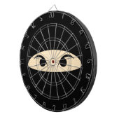 Ninja Face Dartscheibe (Vorderseite rechts)