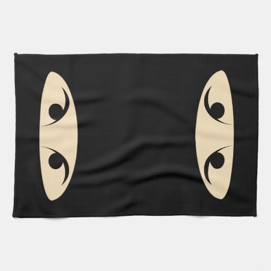 Ninja Face Geschirrtuch (Horizontal)