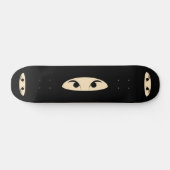 Ninja Face Skateboard (Horizontal)
