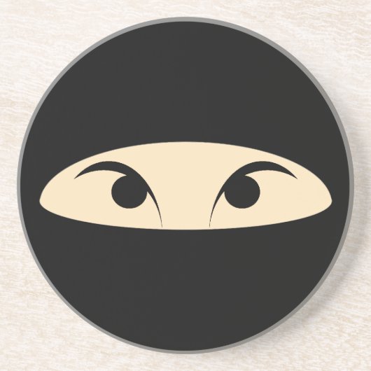 Ninja Face Untersetzer (Vorne)