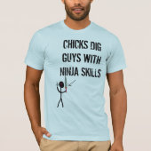 Ninja Fähigkeiten T-Shirt (Vorderseite)