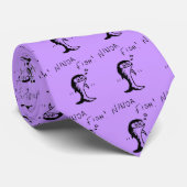 Ninja Fisch-Krawatte Krawatte (Gerollt)