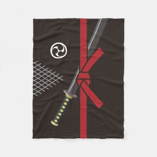 NINJA FLEECEDECKE (Vorderseite)