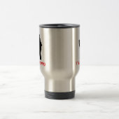 Ninja Flusspferd-Reise-Tasse Reisebecher (Mittel)