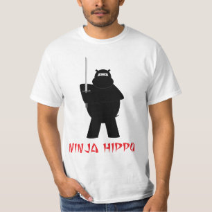 Ninja Flusspferd-T - Shirt