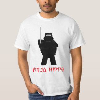 Ninja Flusspferd-T - Shirt