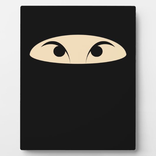 Ninja Fotoplatte (Vorderseite)