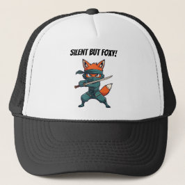 Ninja Fox Baseballkappe – Süße Kampfsport-Fuchs-Mü Truckerkappe