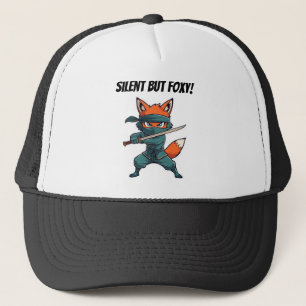 Ninja Fox Baseballkappe – Süße Kampfsport-Fuchs-Mü Truckerkappe