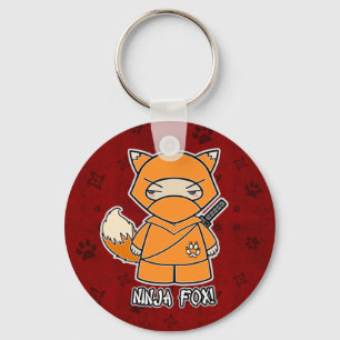 Ninja Fox! Im roten Schlüsselanhänger