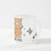Ninja Fox! Mit Shurikens Tasse (VorderseiteRechts)