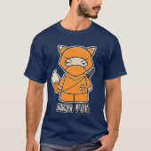 Ninja Fox! T - Shirt (Vorderseite)
