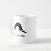 Ninja Frettchen-Tasse Kaffeetasse (Vorderseite Links)