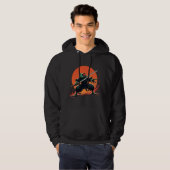 Ninja Frog Warrior - Samurai Katana Anime Fighter Hoodie (Vorne ganz)