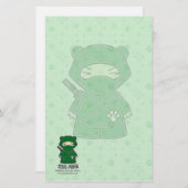 Ninja Frosch! Briefpapier (Vorne/Hinten)