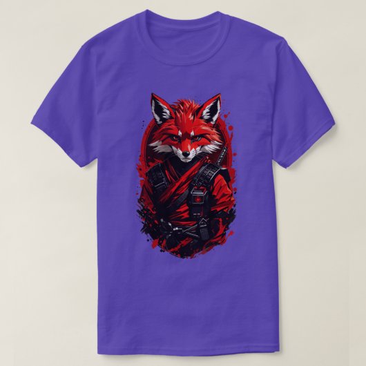 Ninja Fuchs T-Shirt (Design vorne)