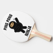 NINJA FUNNY PING PONG PADDLE TISCHTENNIS SCHLÄGER (Seitenansicht)