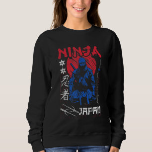 Ninja für Kinder Ninjutsu Shaolin Shuriken Katana Sweatshirt