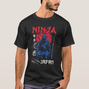 Ninja für Kinder Ninjutsu Shaolin Shuriken Katana T-Shirt