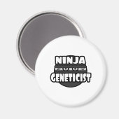 Ninja Geneticist Magnet (Vorderseite/Rückseite)