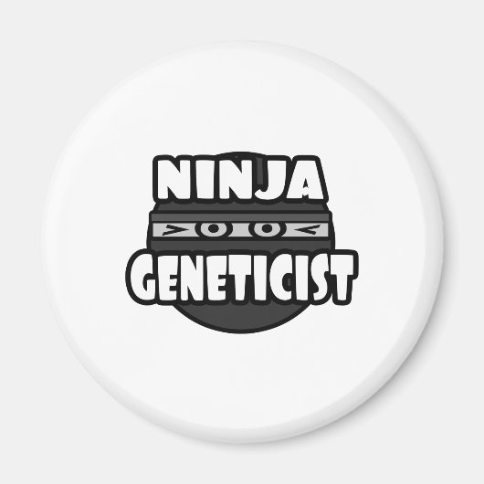 Ninja Geneticist Magnet (Vorne)