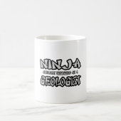 Ninja...Geologe Kaffeetasse (Mittel)