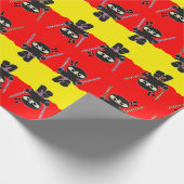 Ninja Geschenkpapier (Ecke)