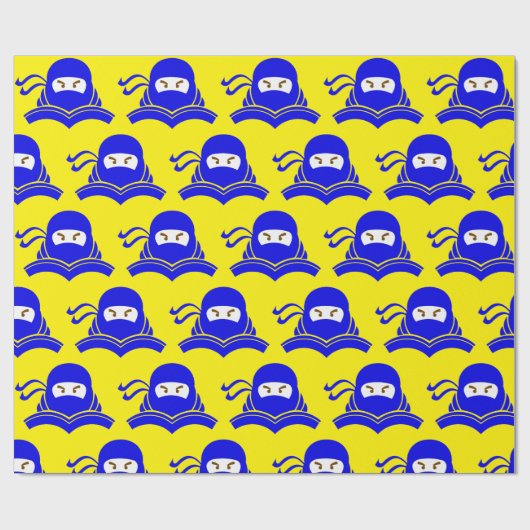 Ninja Geschenkpapier (Flach)