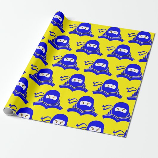 Ninja Geschenkpapier (Ungerollt)
