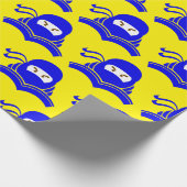 Ninja Geschenkpapier (Ecke)