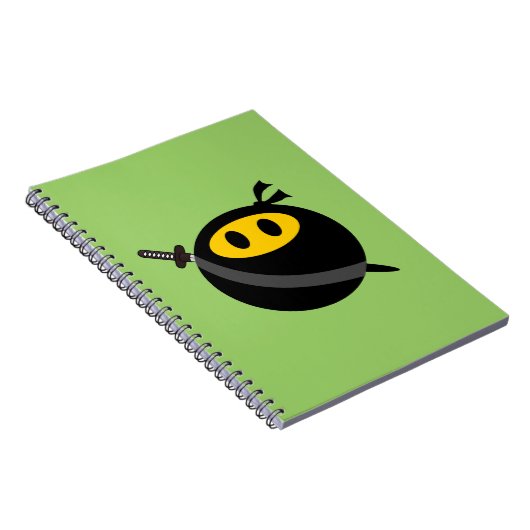 Ninja-Gesicht Notizblock (Rechte Seite)