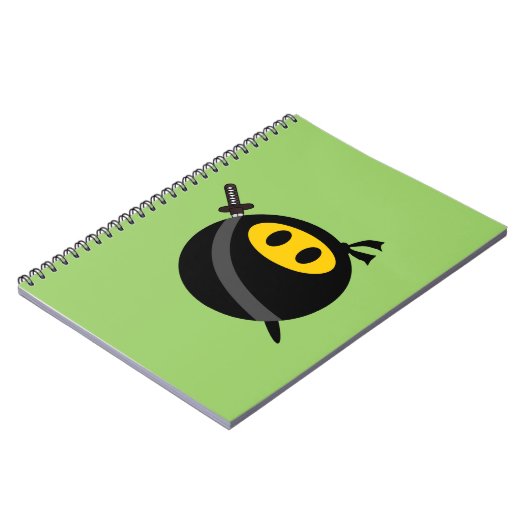 Ninja-Gesicht Notizblock (Linke Seite)