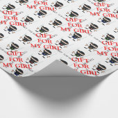 Ninja Gift Guards für mein Mädchen Geschenkpapier (Ecke)