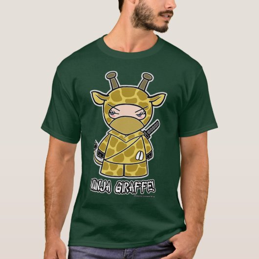 Ninja Giraffe! T - Shirt (Vorderseite)