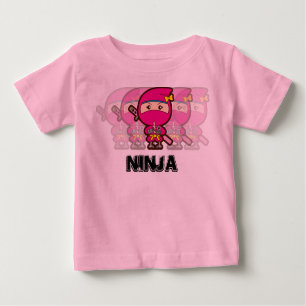Ninja Girl Baby T-shirt
