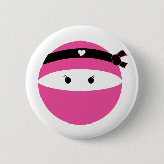 Ninja Girl Button
