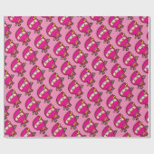 Ninja Girl Geschenkpapier (Flach)