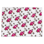 Ninja Girl Große Geschenktüte (Vorderseite)
