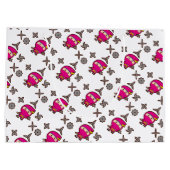 Ninja Girl Große Geschenktüte (Rückseite)