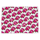 Ninja Girl Große Geschenktüte (Vorderseite)