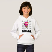 Ninja Girl Hoodie (Vorne ganz)