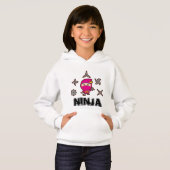 Ninja Girl Hoodie (Vorne ganz)