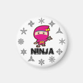 Ninja Girl Magnet (Vorne)