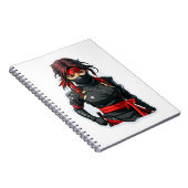 Ninja Girl Notizblock (Rechte Seite)