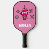 Ninja Girl Pickleball Paddle (Vorderseite)