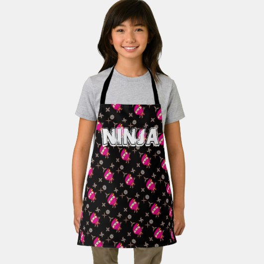 Ninja Girl Schürze (Insitu)