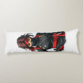 Ninja Girl Seitenschläferkissen (Rückseite)