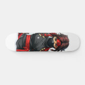 Ninja Girl Skateboard (Horizontal)