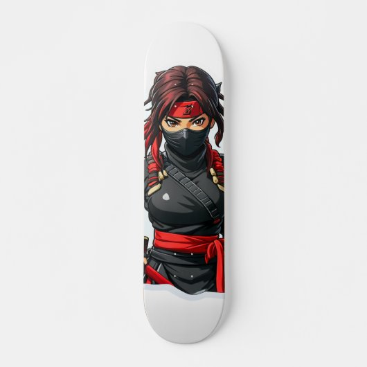 Ninja Girl Skateboard (Vorne)