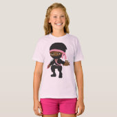 Ninja Girl T - Shirt (Vorne ganz)
